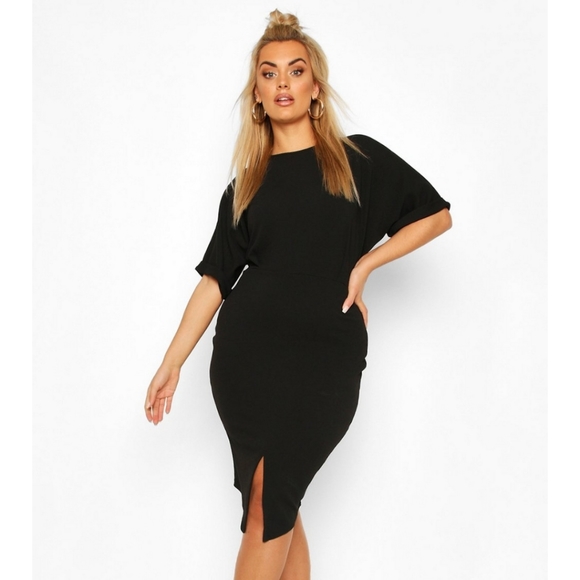 boohoo wiggle dress